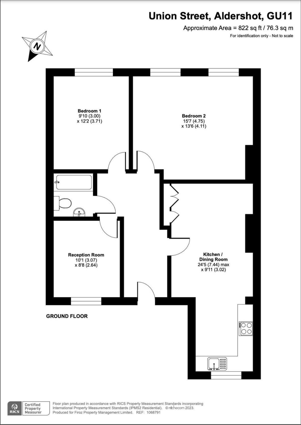 Brand New, 2 Bed 1 Bath, Modern Town Center Apartment, Free Wifi & Netflix By Redwood Stays Aldershot Bagian luar foto